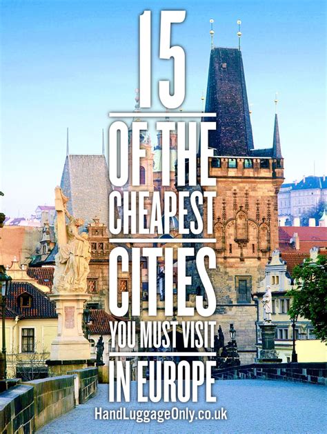 15 Of The Cheapest Cities In Europe That You Need To Visit Hand