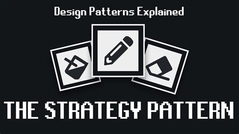 Design Patterns Explained The Strategy Pattern Youtube