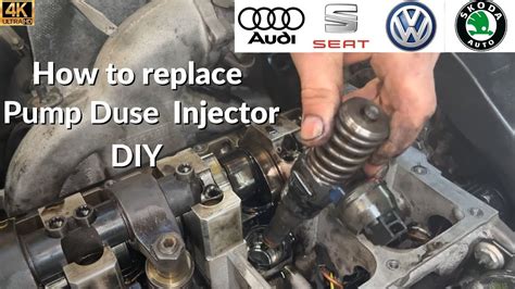 How To Replace Fuel PD Injector Pump Duse Injection System TDI 1 9 VW