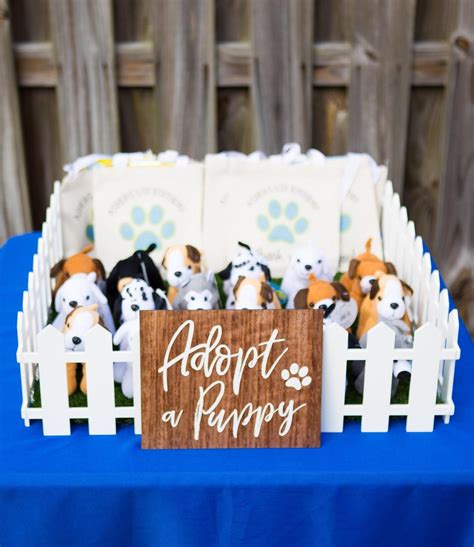 Puppy Adoption Birthday Party Puppy Party Theme Dog Themed Birthday