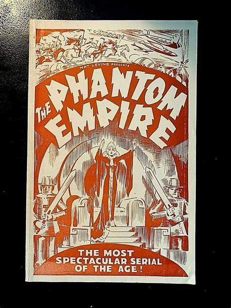 The Phantom Empire 1935 Original Movie Herald Gene Autry Frankie