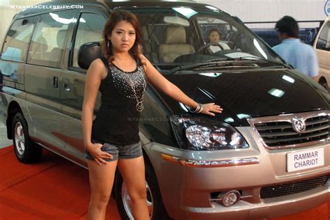 Myanmar Hot Model Girls Automobile Show 2011 Yangon