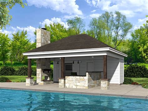 From Pool House Designs Backyard Pool Designs