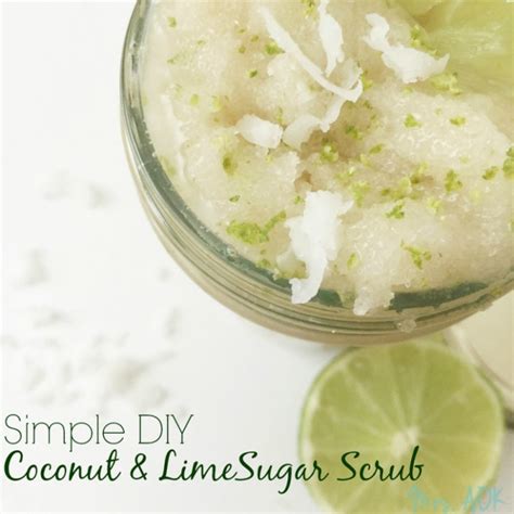 Diy Lime In The Coconut Oil Scrub
