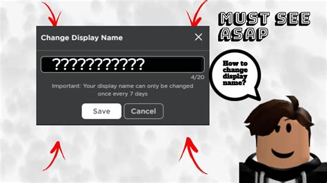 How To Change Your Display Name Roblox Youtube