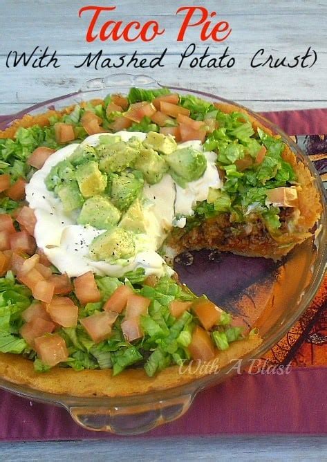 We did not find results for: Taco Pie with Mashed Potato Crust | With A Blast