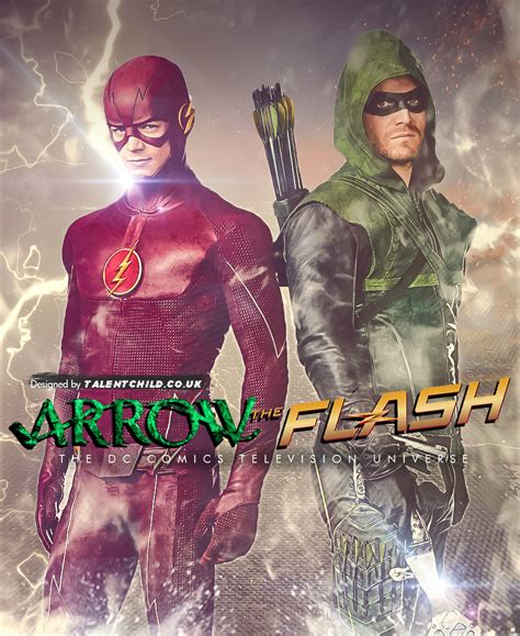 The Flash And Green Arrow On Behance