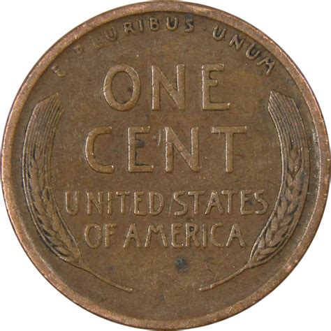 1919 1c Lincoln Wheat Cent Penny Us Coin Average Circulated Ebay