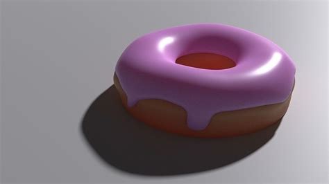 Blender Donut 3d Model Cgtrader