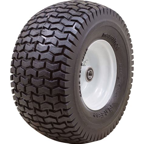 Marathon Tires Flat Free Lawn Mower Tire — 34in Bore 13 X 6506in