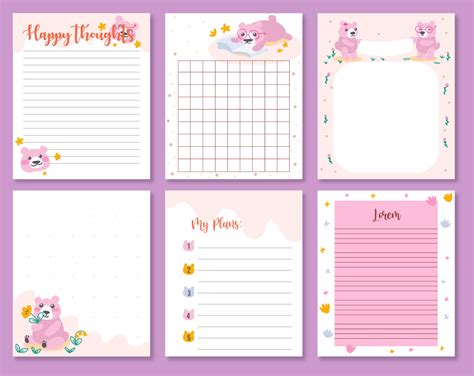 Free Printable Templates Download Available In 25 Paper Sizes Pdfs