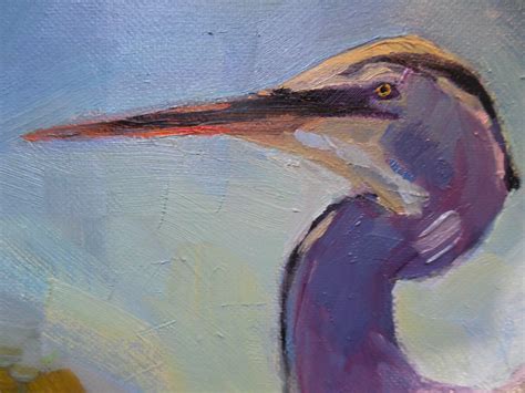 Carol Schiff Daily Painting Studio Wildlife Painting Bird Painting
