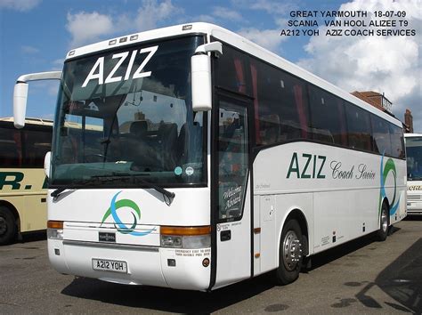 A212 YOH SCANIA VAN HOOL ALIZEE T9 AZIZ COACH SERVICES GRE Flickr