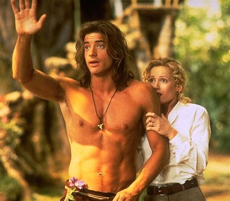 He's been out of work because he had some sort of. Movie Dame: George of the Jungle (1997)