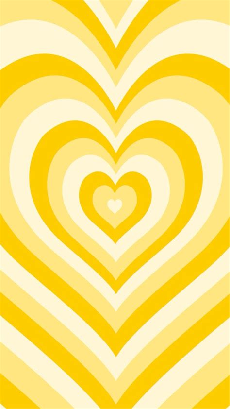 Yellow Heart By Y2krevival Redbubble Iphone Wallpaper Yellow