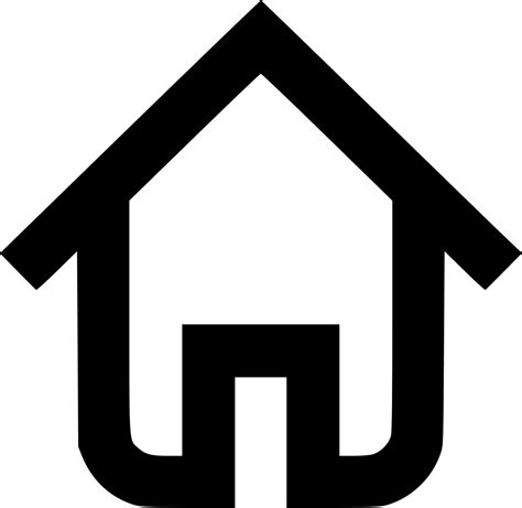 Building Home House Svg Png Icon Free Download 519127