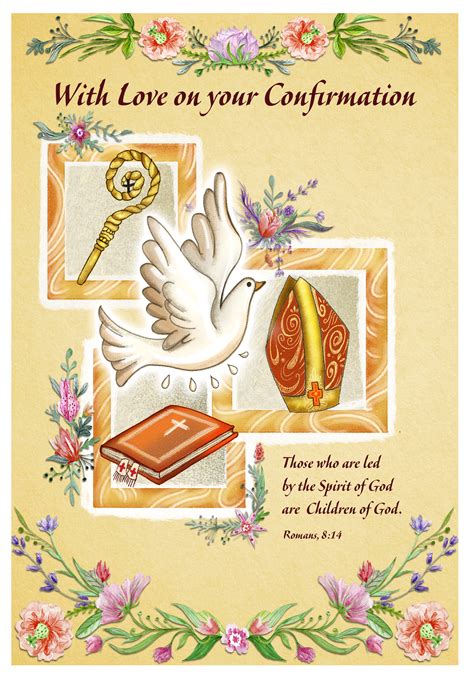 Add a special message for family & friends today! Confirmation | Religious Cards | CF80 Pack of 25
