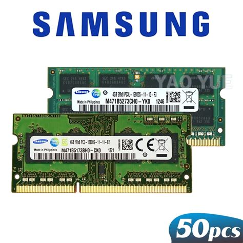 Samsung Memoria Ram Para Portátil Sodimm 4gb 8gb Ddr3 Ddr3l Pc3 Pc3l 1066 1333 1600mhz