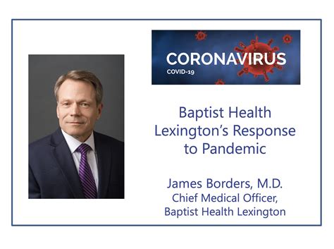 Baptist Health Lexington’s response to the pandemic - Lexington Medical