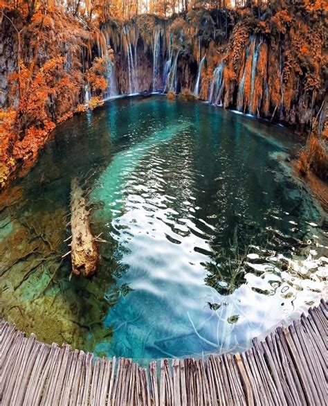 Opticcultvre Plitvice Lakes National Park Croatia 💚💚💚 Picture By