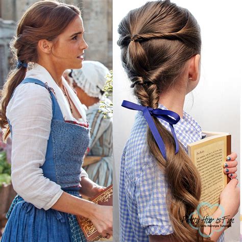 Learn how to get a belle inspired hairstyle in this disney princess tutorial! Pretty Hair is Fun: Beauty and the Beast- Emma Watson ...