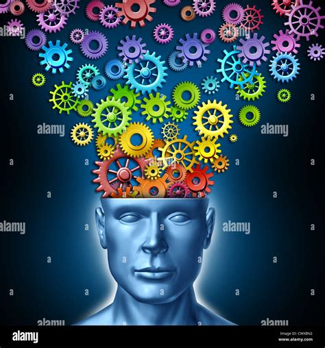 Human Imagination And Creative Man As The Intelligent Brain With A Stock Photo Alamy