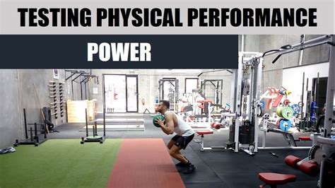 Testing Physical Performance Power Youtube