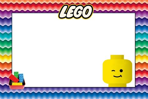 5 Best Images Of Lego City Birthday Invitations Printable Free