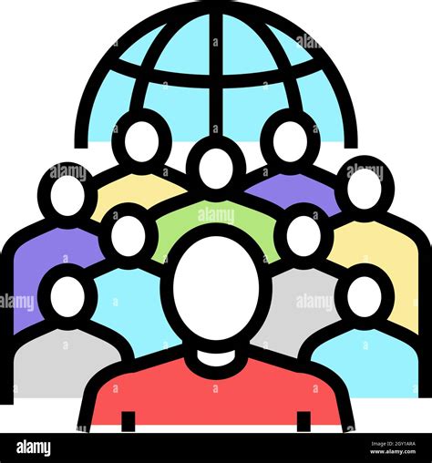 Society People Color Icon Vector Illustration Stock Vector Image And Art