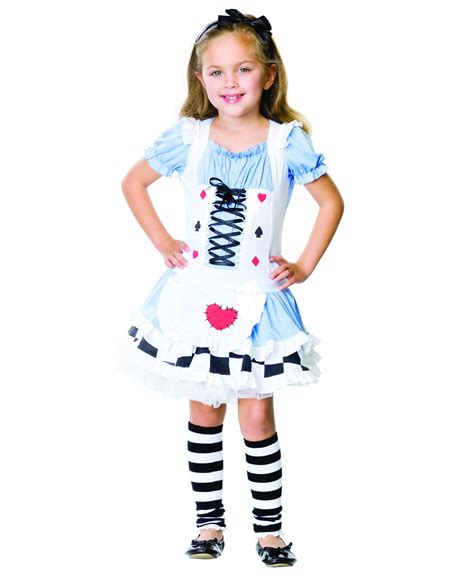Miss Wonderland Child Girls Costume Au