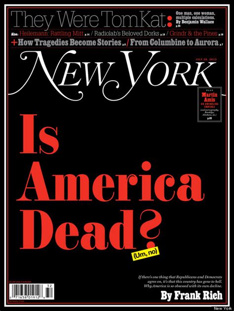 Check spelling or type a new query. New York Magazine Cover: Is America Dead? (PHOTOS) | HuffPost