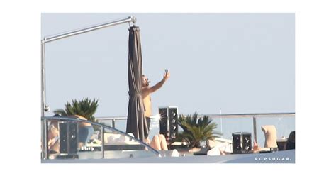 Leonardo Dicaprio Snapped A Selfie While Lounging On Sir Philip Celebrities On Boats Pictures