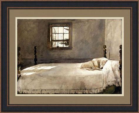 Andrew Wyeth Master Bedroom Print Andrew Wyeth Master Bedroom Dog