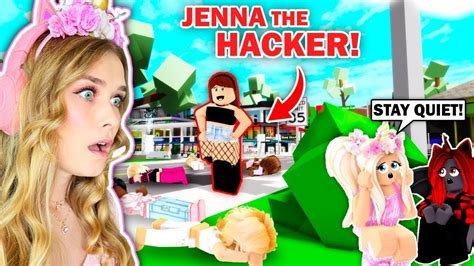We Caught Jenna Hacking Players In Brookhaven Roblox Youtube