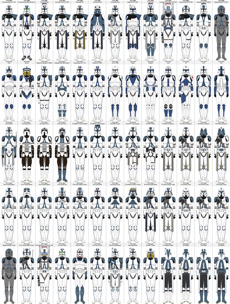 501st Legion By Marcusstarkiller Star Wars Infographic 501st Legion