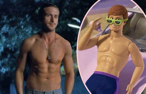Ryan Gosling Literally Looks Photoshopped In Ridiculously Buff First Look As Ken In The Barbie