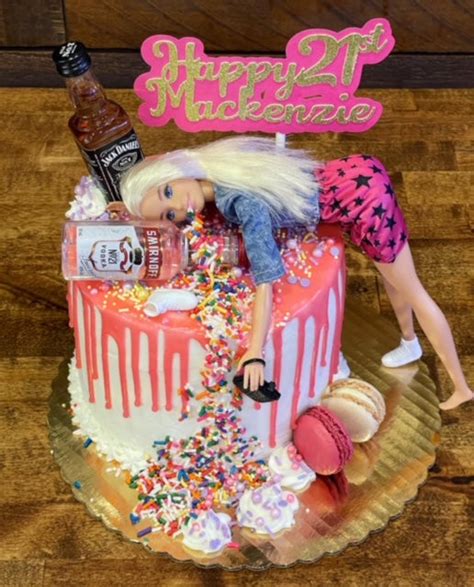 Barbie Drunk Cake Klein S Bakery And Café