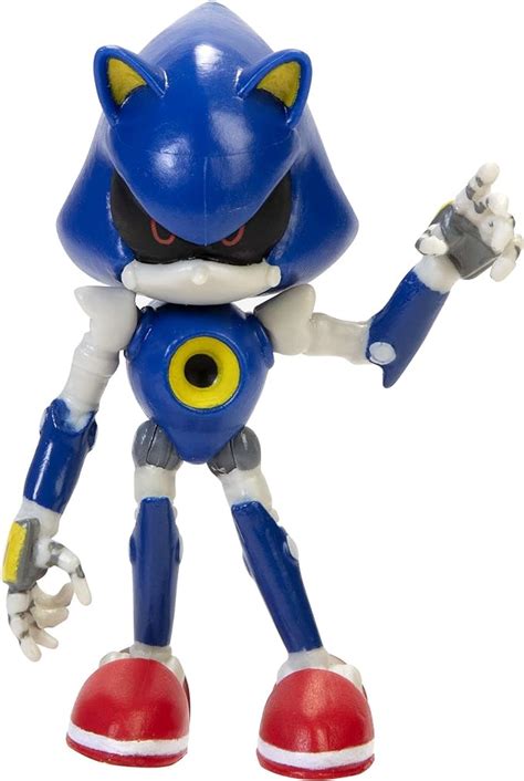 Sonic The Hedgehog Action Figure 25 Inch Metal Sonic Collectible Toy
