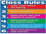 School Age Classroom Rules Images