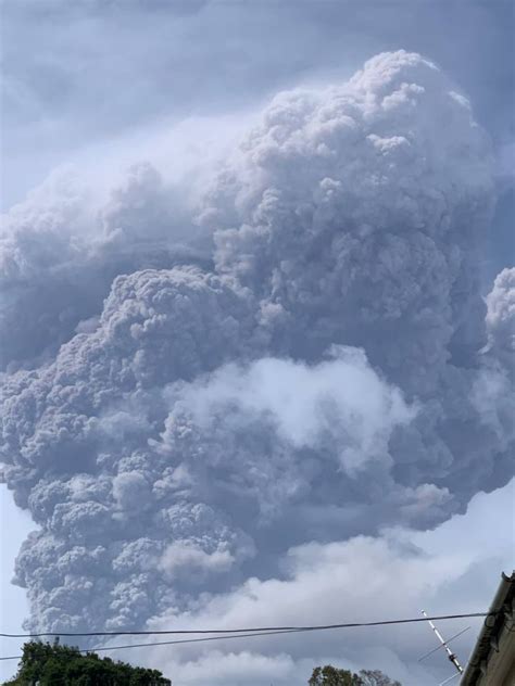 Volcanic Ash Clouds Spread From St Vincent To Barbados Trinidad And