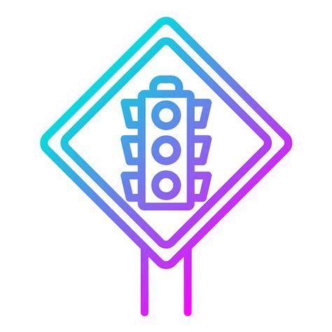 Premium Vector Traffic Lights Vector Illustration Style