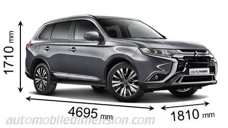 Seven adults can be squeezed into the 2020 mitsubishi outlander the outlander received a minor update in 2019, and 2020 saw the addition of a couple of new features as. Mitsubishi Outlander 2019 dimensions, boot space and interior