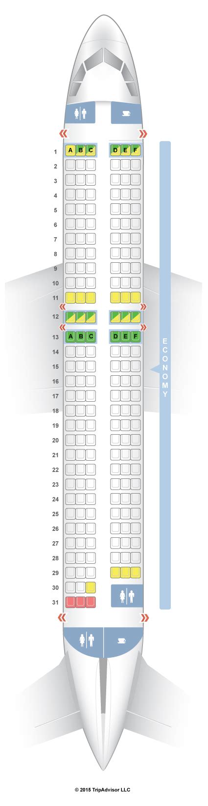 Maybe you would like to learn more about one of these? SeatGuru Seat Map easyJet Airbus A320 (320)