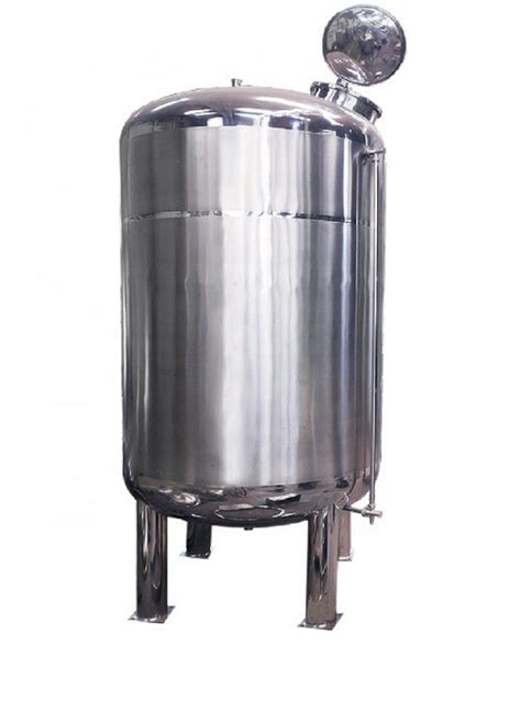 Stainless Steel Ss Water Tank For Industrial Capacity 500 1000 L