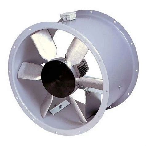 1 15hp Industrial Tube Axial Exhaust Fans 220and415v Capacity 5000 Cmh