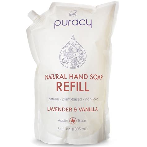 Puracy Natural Liquid Hand Soap Refill Lavender And Vanilla