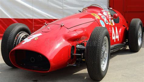 Historic Ferrari Grand Prix Car Editorial Image Image Of Circuit