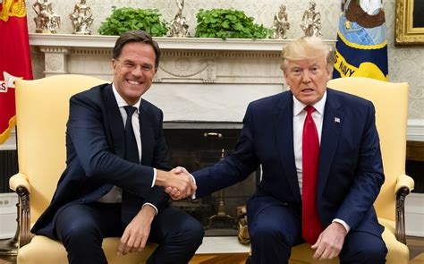 Story heeft geen probleem met het noemen van namen: Trump ontvangt vriend Rutte: Relatie beter dan ooit