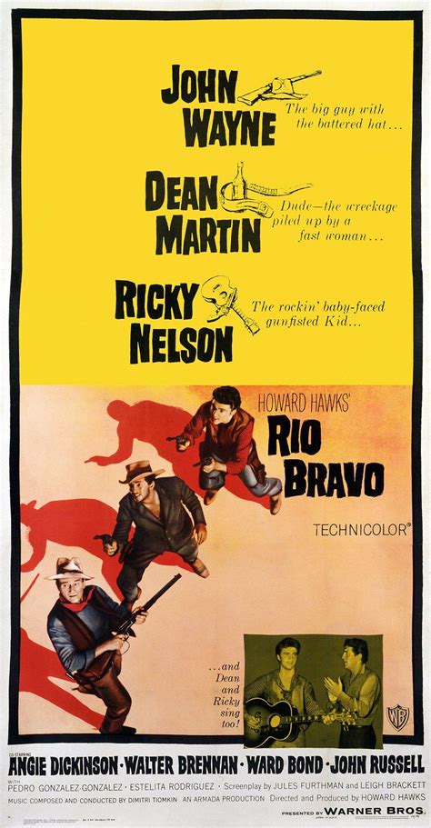 There's some violence, but it's secondary. Rio Bravo | Bravo movie, Movie posters, Rio