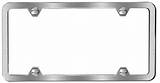 Images of Stainless Steel Number Plate Frames